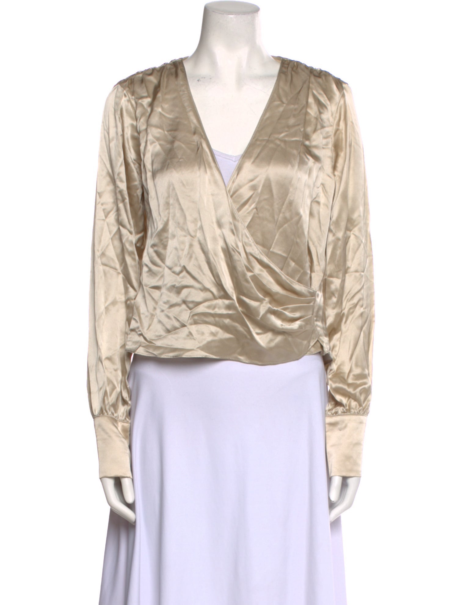 Sablyn Silk V-Neck Blouse